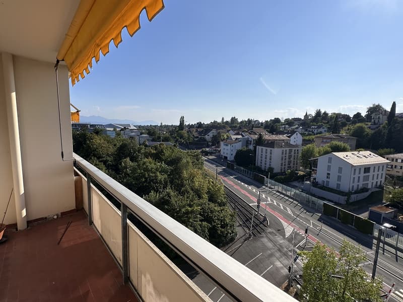 3,5 Zimmer mit großem Balkon, ideale Lage EPFL/UNIL (2)