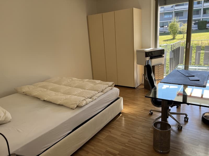 Furnished room in modern 3-room apartment in Zollikerberg (2)