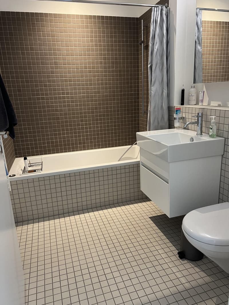 Furnished room in modern 3-room apartment in Zollikerberg (5)