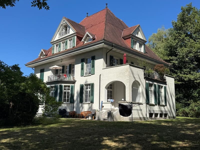 Appartamento 2 locali in una villa storica affascinante con giardino a Wittenbach - Coinquilino: (2)