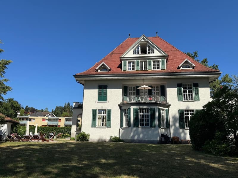 Appartamento 2 locali in una villa storica affascinante con giardino a Wittenbach - Coinquilino: (3)