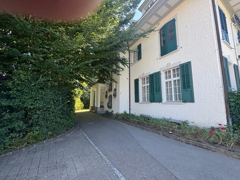 Appartamento 2 locali in una villa storica affascinante con giardino a Wittenbach - Coinquilino: (4)