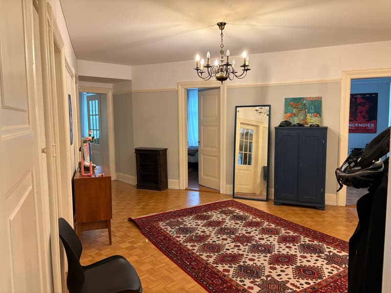 Shared room for rent | beautiful, large old apartment in St.Gallen (8)