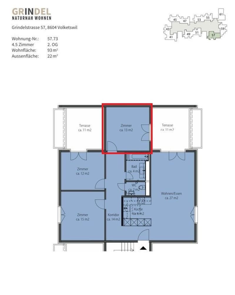 Chambre en colocation à Volketswil (9)