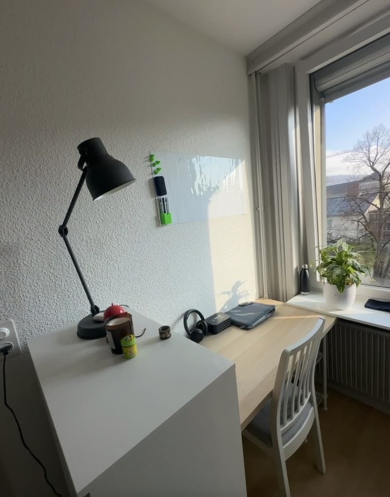 Chambre meublée lumineuse pour étudiant ETH/ UZH | Zürich HB 10 min | Disponible immédiatement (2)