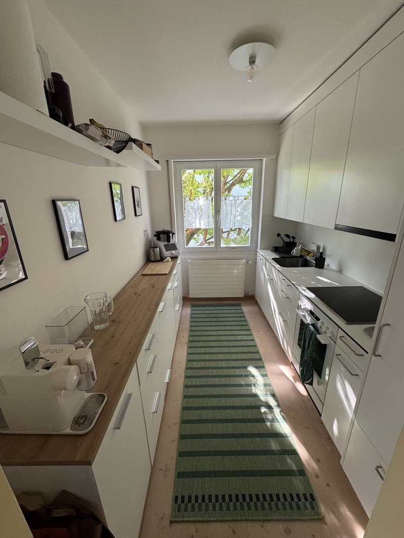 Bright room with lake view in 3-room apartment in Meilen (4)
