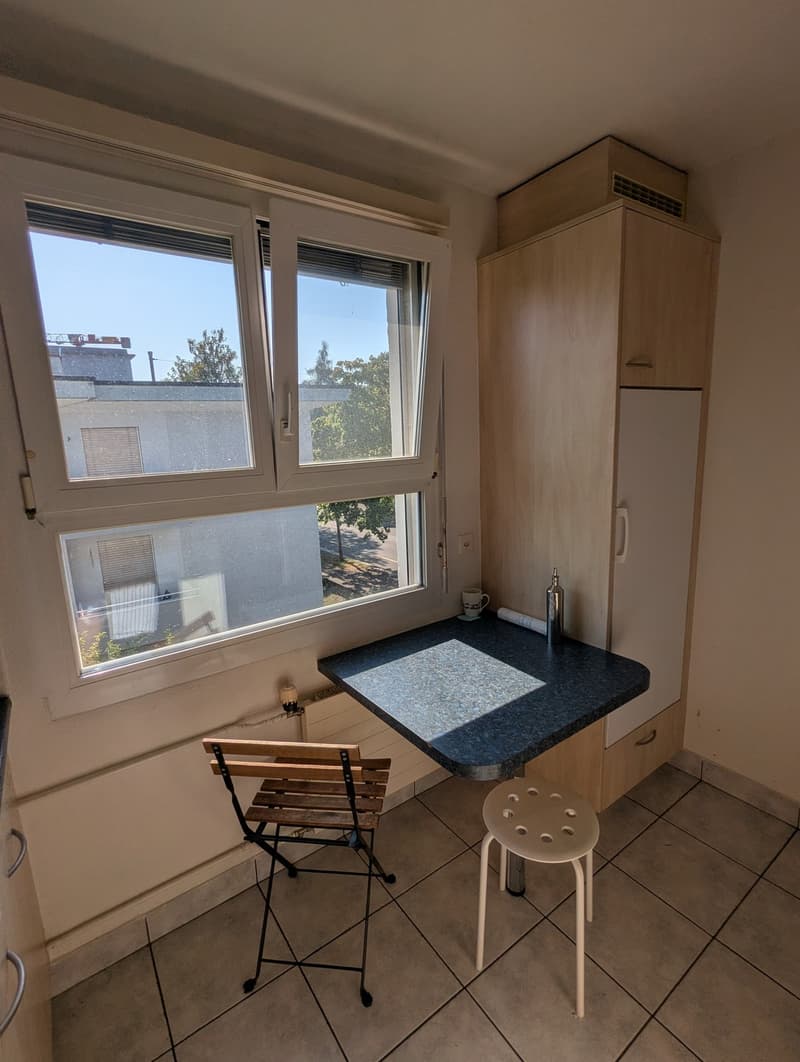 Big double bedroom with private balcony, fully furnished (Until end of January) (8)