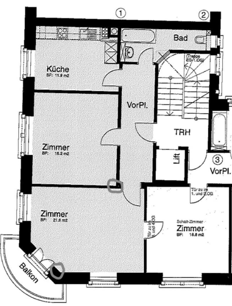 Appartement de vieux bâtiment magnifique dans un quartier tendance (12)
