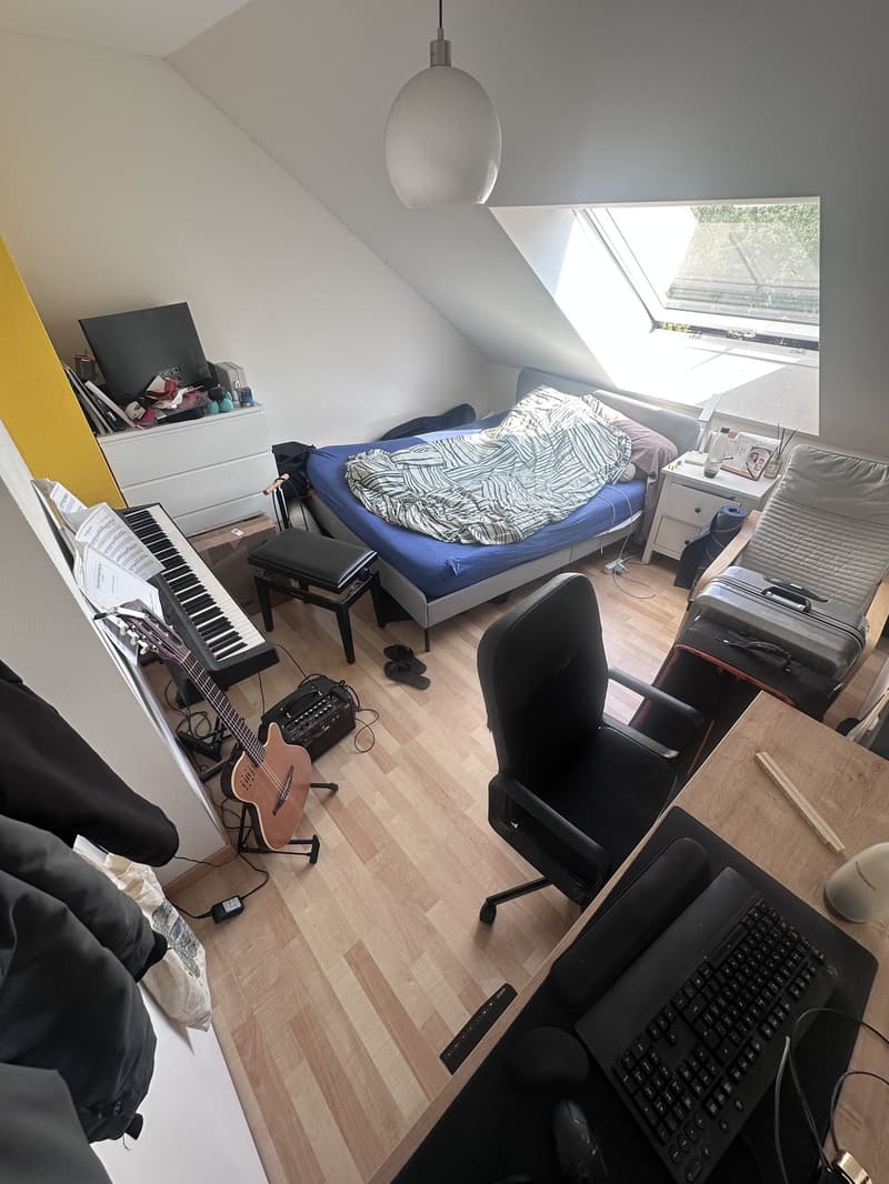 Joli appartement partagé de luxe (2 personnes au total), récemment rénové, chambre 14m (6)