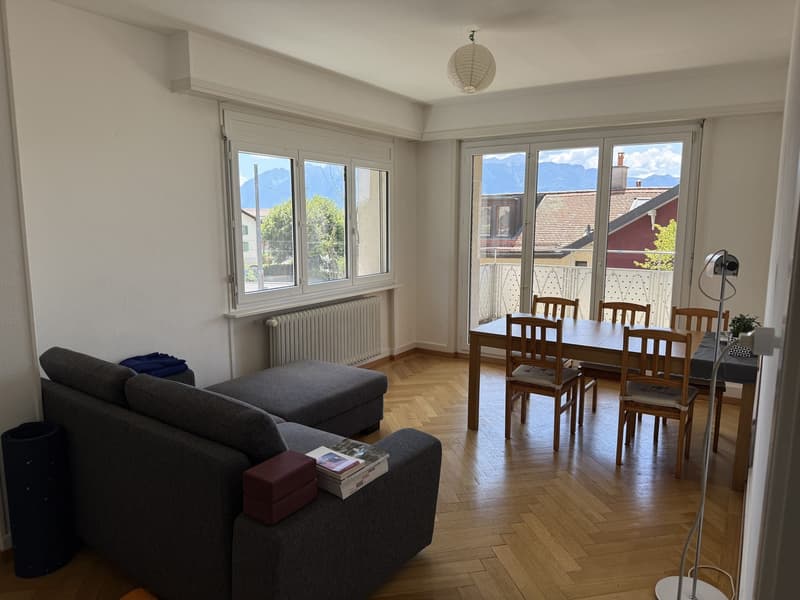 Übernahme des Mietvertrags - 3 Zimmer 69 m² mit Balkon in Lutry (1)