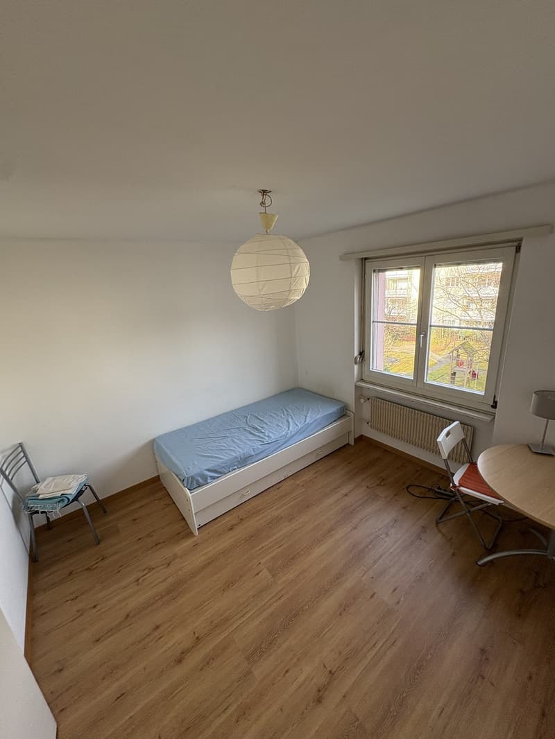 Chambre à louer dans un appartement de 3,5 pièces à Rotkreuz. Recherche d'une personne (maximum de 2 personnes au total dans le ménage). (1)