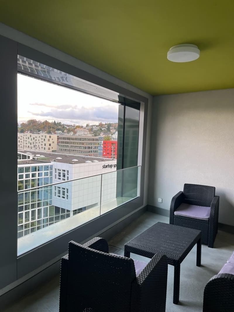 Modern 2.5-Bedroom Apartment with Stunning Views Available for December and January in Zurich! (6)