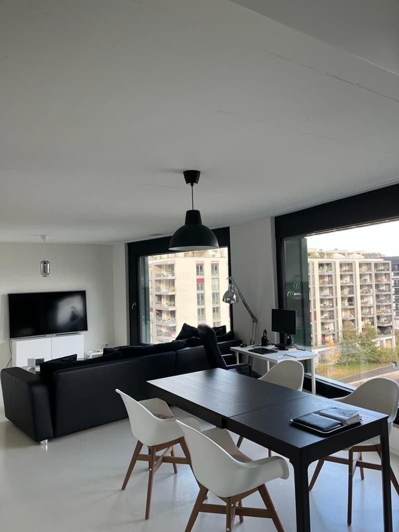 Modern 2.5-Bedroom Apartment with Stunning Views Available for December and January in Zurich! (1)
