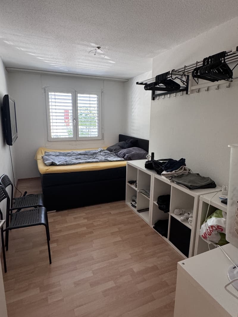 Schönes möbliertes Zimmer mit Balkon in zentralem Altstetten / Beautiful furnished room with balcony in central Altstetten (11)
