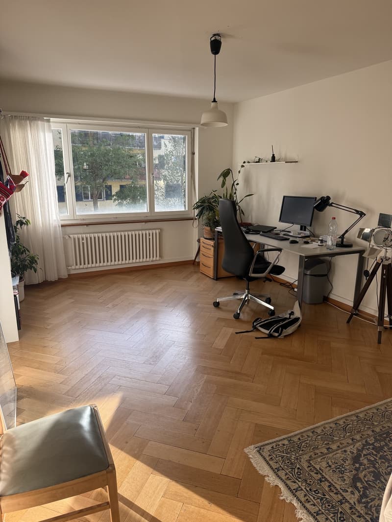 Appartement meublé de 3,5 pièces dans un immeuble ancien à sous-louer à quelques pas de la gare d'Oerlikon (5)