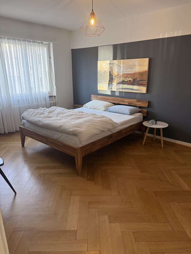 Appartement meublé de 3,5 pièces dans un immeuble ancien à sous-louer à quelques pas de la gare d'Oerlikon (3)