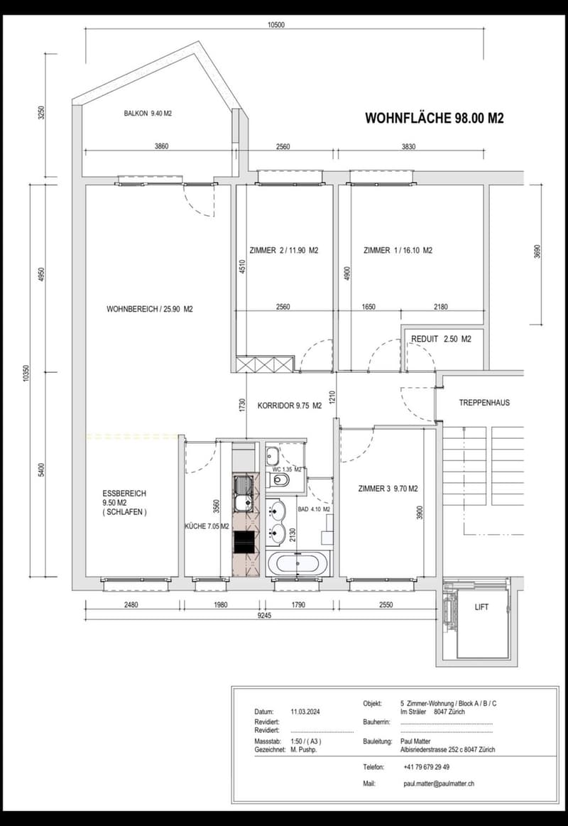 WG in Zürich (10 Monate) / Shared flat in Zurich (10 months) (8)