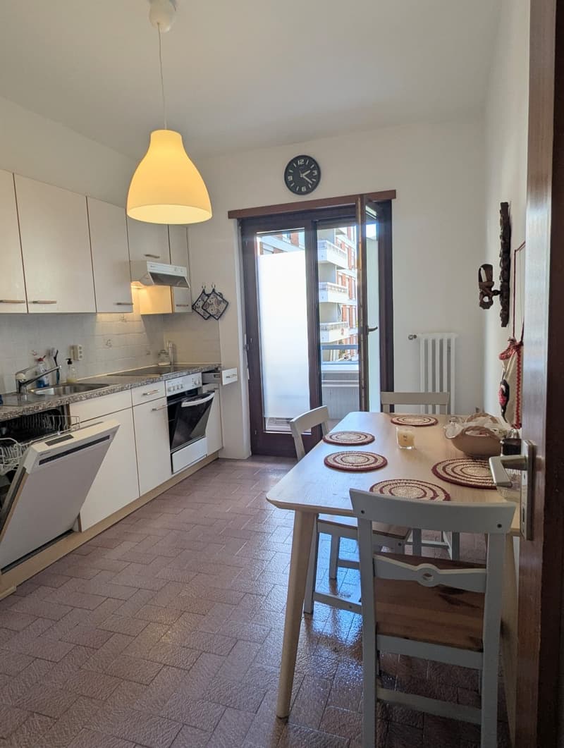 Spacieux studio meublé avec cuisine à louer temporairement (2)