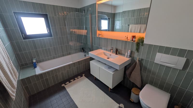 (October limited) Stylish 4.5-room apartment (124m²) with huge Pilatus terrace in Lucerne North (6)