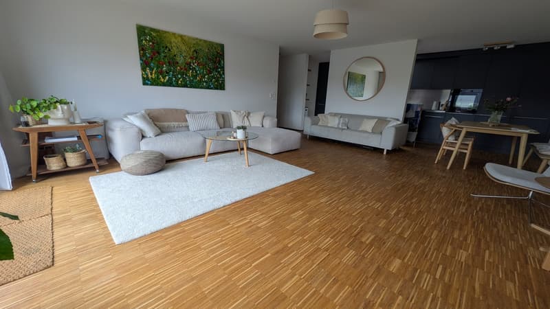 (October limited) Stylish 4.5-room apartment (124m²) with huge Pilatus terrace in Lucerne North (1)