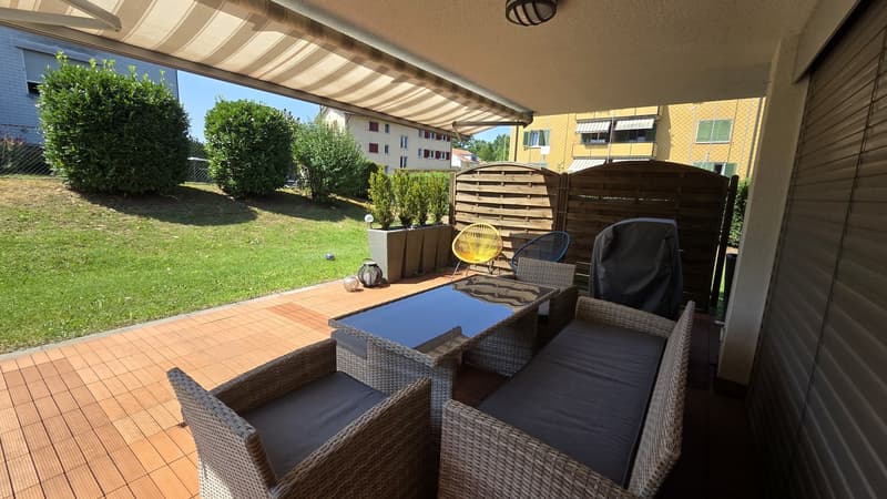 Cercasi inquilino: Appartamento 3.5 locali moderno con ampio giardino (2)