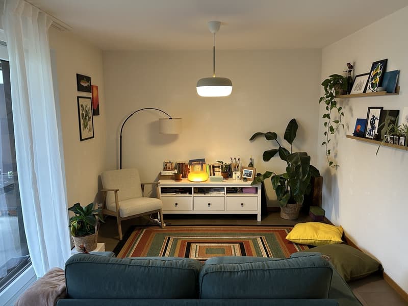 Chambre avec salle de bain privée près de l'EPFL/UNIL (8)