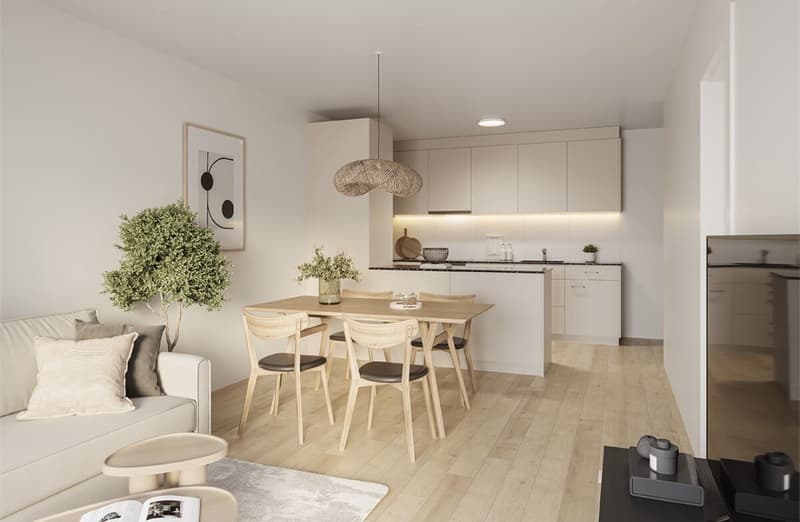 Appartamento di 4,5 locali nuovo (118 m²) con vista montagna da sogno & ampio balcone - Subaffittuario (7)