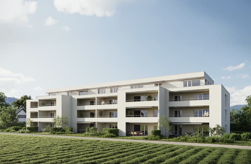 Appartamento di 4,5 locali nuovo (118 m²) con vista montagna da sogno & ampio balcone - Subaffittuario (9)