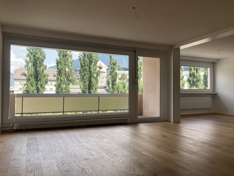 4½-Zimmer-Wohnung in Brig-Glis mit Panoramaaussicht (1)