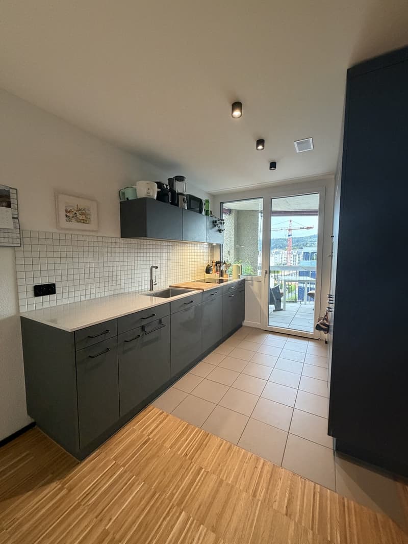 Bright Room with Direct Balcony Access in a High-Quality New-Build Apartment  Dübendorf (6)