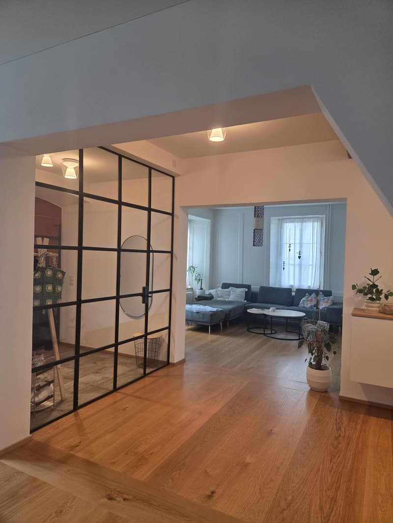 Furnished 3.5-room apartment with garden in central location in Lenzburg - temporarily sublet (2)
