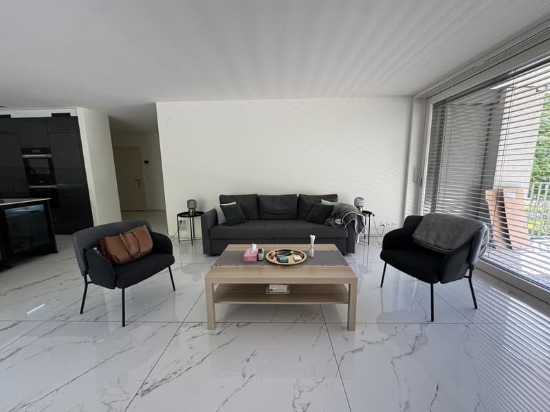 4,5 Pièces avec 2 Salles de bain Appartement meublé récemment disponible pour sous-location (2)