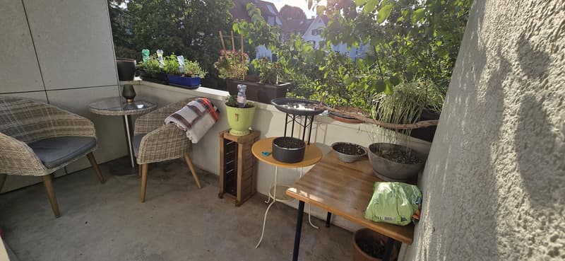 Balkon Garten