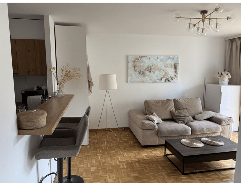 Zweieinhalb-Zimmer-Wohnung in Clarens (Montreux) mit Seeblick (5)