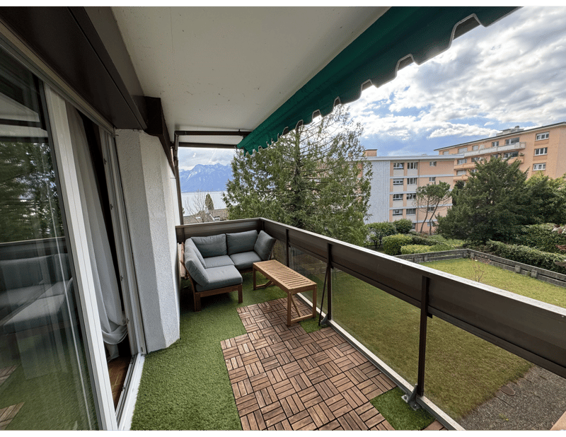 Zweieinhalb-Zimmer-Wohnung in Clarens (Montreux) mit Seeblick (4)