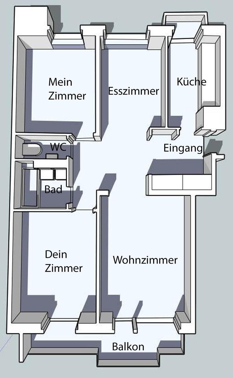 Chambre à Seefeld dans un excellent emplacement (8)