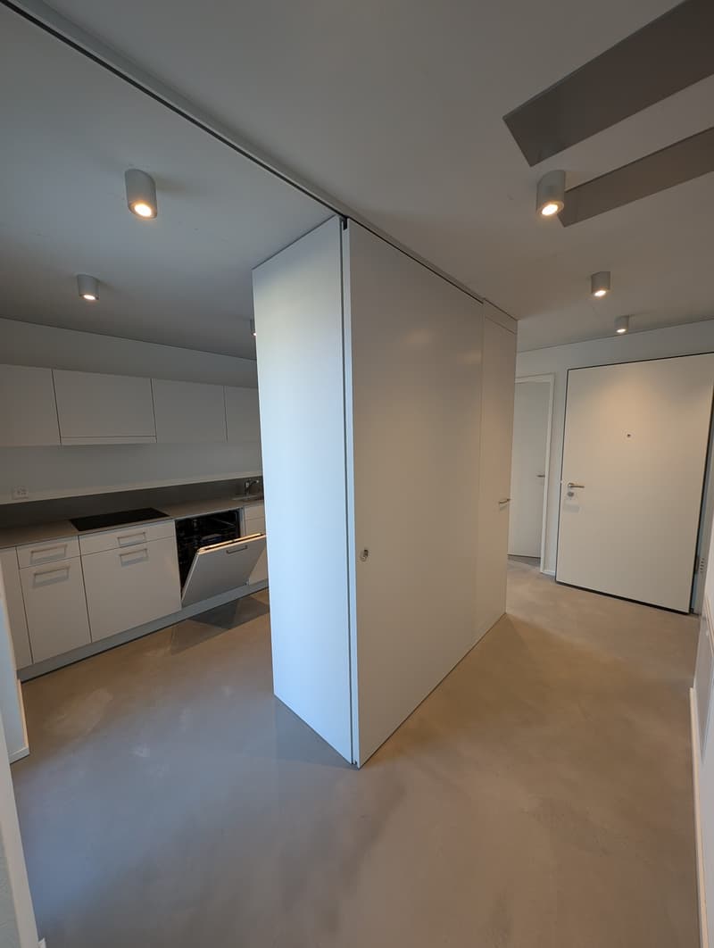 2 ½ rooms, Minergie attic flat in a clam street in Zürich Altstetten (12)