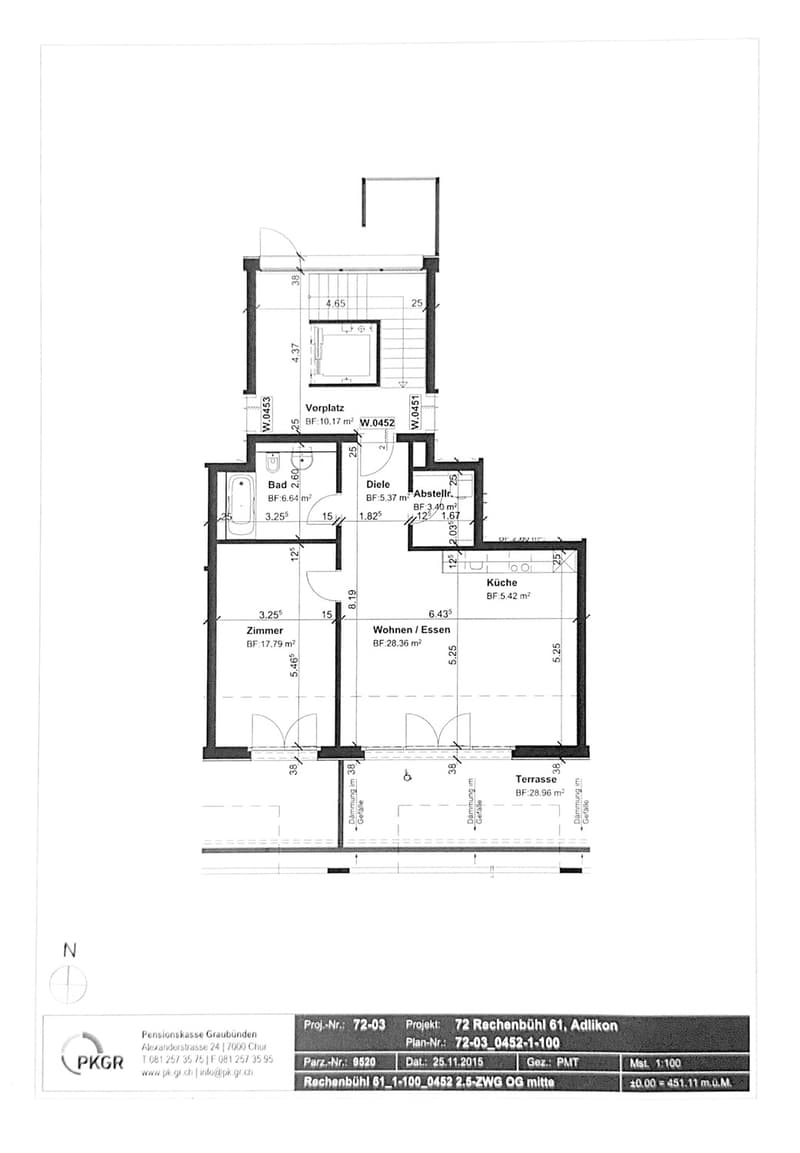 2.5-Zimmer-Wohnung mit grosser Terrasse in Adlikon (7)