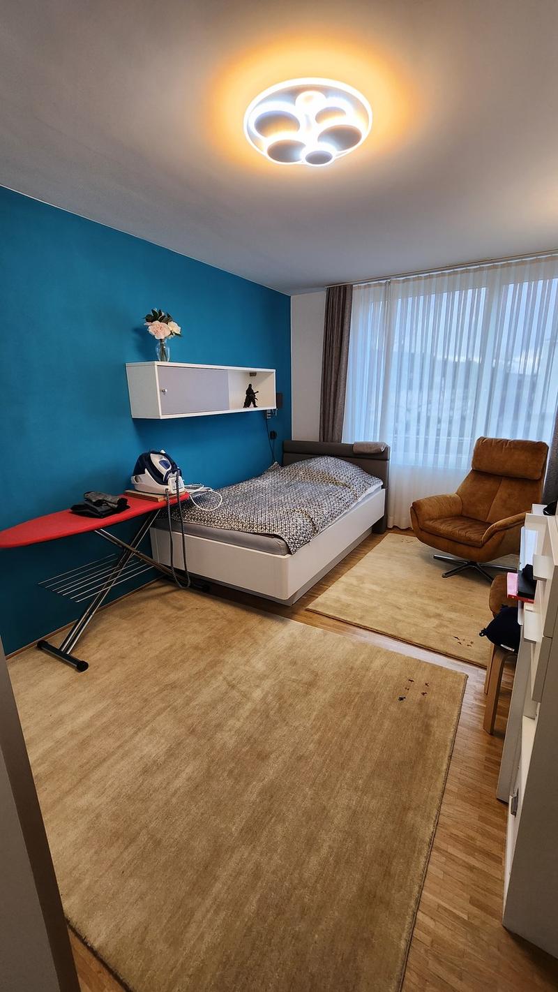Bright Furnished Room with Private Bathroom in Modern 4.5-Room Apartment (2)
