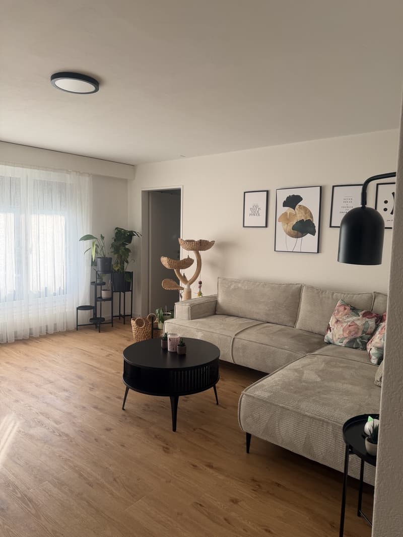 Helle 2.5 Zimmer- Wohnung mit eigenem Gartensitzplatz (2)