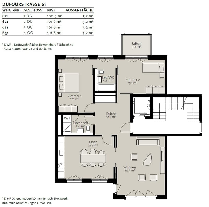 Befristetes WG-Zimmer an Premiumlage im Seefeld (7)