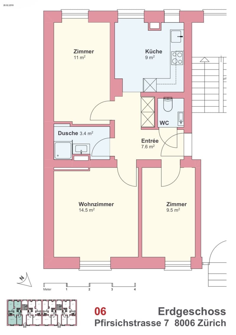 3 Zimmerwohnung in 8006 Zürich (9)