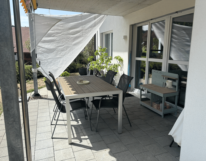 Helle und grosszügige 4.5-Gartenwohnung in Hünikon, Neftenbach (6)