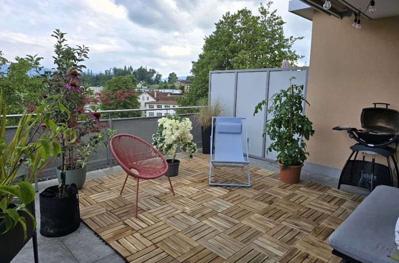 Charmante Attikawohnung im Zürcher Oberland (3)