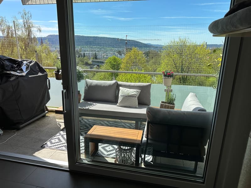 Traumhafte 2.5-Zimmer-Attikawohnung (95 m²) mit Alpenblick in Wallisellen (10)