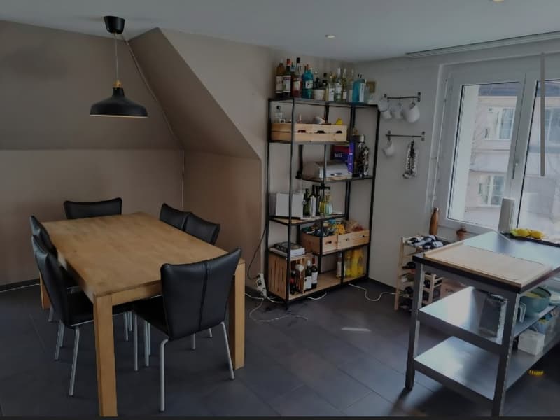 Schönes WG-Zimmer mit eigenem Bad und Dachterrasse im Bruchquartier (4)