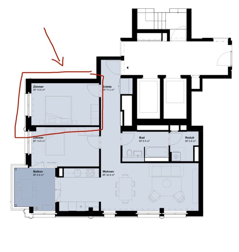 Room in a shared flat (8)