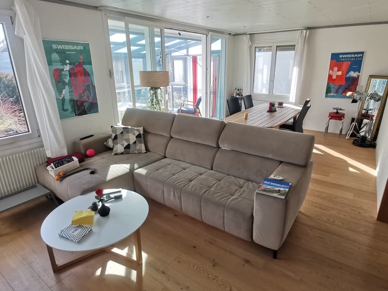 Zimmer für Wochenaufenthalter in Einfamilienhaus mit grossem GArten (1)