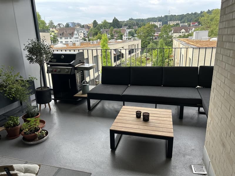 3½ Zimmer-Wohnung in Bremgarten (AG), möbliert, befristet (4)