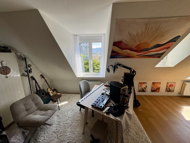 Möblierte 2.5-Zimmer-Dachwohnung in Zürich-Wipkingen befristet (9)